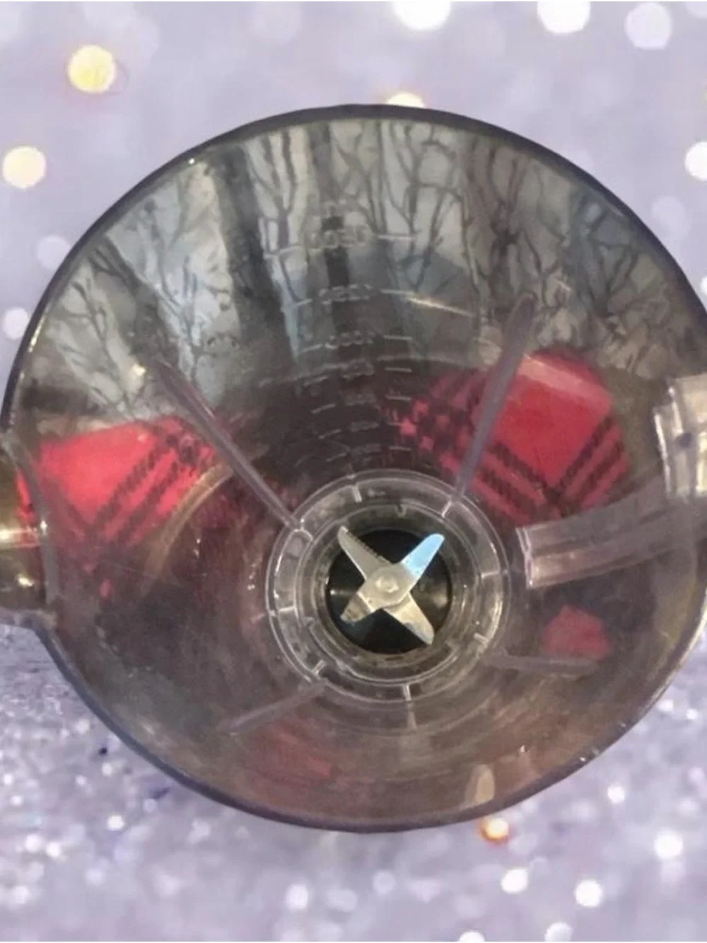 Black and Clear Countertop Blender - Brand Unspecified